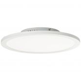 LED Panel Deckenleuchte Aaron, weiß, 40 x 5,9 cm, dimmbar, rund 