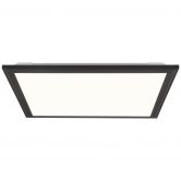 Deckenleuchte Albert, schwarz, 39,6 x 39,6 cm, LED Panel, dimmbar 