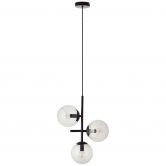 Pendelleuchte Amina, grau, 150,3 x 35,2 cm, Metall Deckenlampe 