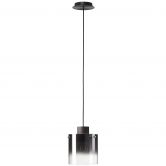 Pendelleuchte Benett, braun, 120 x 20 cm, Glas Pendelleuchte 