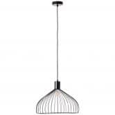 Pendelleuchte Bruno, schwarz, 135,5 x 40 cm, Metall Pendelleuchte 