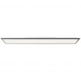 Deckenleuchte Clara, schwarz, 100 x 25 cm, Metall LED Deckenleuchte, dimmbar 