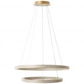 Pendelleuchte Darius, gold, 150 x 80 cm, Metall Pendelleuchte 