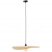 Bambus Pendelleuchte Jonte, braun,  ⌀ 60 cm, Pendellampe 