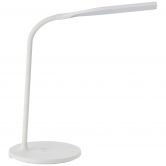 Tischleuchte Joy, weiß, 34 x 17 cm, Nachttischlampe, dimmbar mit Ladefunktion (Qi) 
