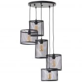 Pendelleuchte Levi, gold, 150,5 x 53 cm, Metall Pendel-lampe, dimmbar 