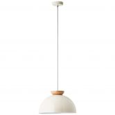 Pendelleuchte Lorena, beige, 174,5 x 35 cm, Holz Pilz 
