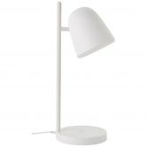 Tischleuchte Lotta, weiß, 41,2 x 15 cm, Nachttischlampe, dimmbar 