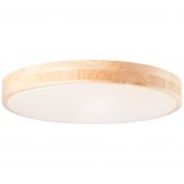 Wand- und Deckenleuchte Niklas, braun, 8 x 50 cm, Holz Deckenleuchte 