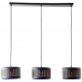 Pendelleuchte Silvio, gold, 120 x 110 cm, Metall Pendellampe, dimmbar 