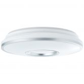 Deckenleuchte Tessa, metallic, 10,3 x 39 cm, Deckenlampe, dimmbar 