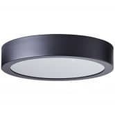 Deckenleuchte Miriam, schwarz, Ø 31 cm, Metall Moderne Deckenlampe 