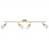 Deckenleuchte Noemi, gold, 13 x 70 cm, Metall Strahler 