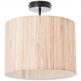 Deckenleuchte Valentin, braun, 32 x 30 cm, Metall Deckenlampe, dimmbar 