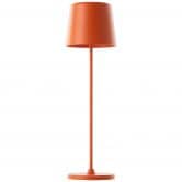 Tischleuchte Cosy, orange, 10 x 37 cm, Metall Tischlampe 