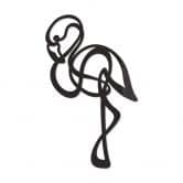 Acryldeko Line Art - Flamingo 
