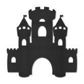 MDF - Holzdeko - Burg 