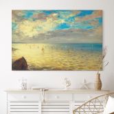 Wandbild Das Meer - Delacroix - Alu-Dibond 