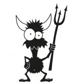 Wandtattoo Lupus 