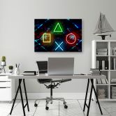 Leinwandbild, Gaming Computer Spiele 