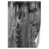 Fototapete, Schwarz weiß Holz Bretter 