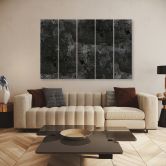 Leinwandbild 5 teilig, Alte Betonwand 