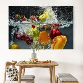Wandbild Erfrischendes Obst - Alu-Dibond 
