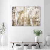 Leinwandbild, Gold Abstraktion Vintage 
