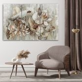 Leinwandbild 3 teilig, Saint Lotos Blumen 
