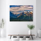 Leinwandbild, Berg Landschaft Natur 