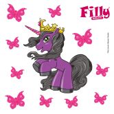 Wandtattoo Filly Unicorn Beauty Claudia 