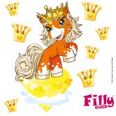 Muursticker Filly Unicorn - Party Loki 