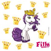 Muursticker Filly Unicorn - Party Bianca 