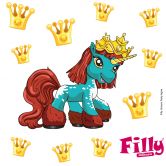 Wandtattoo Filly Unicorn Party Agnix 
