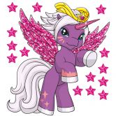 Wallsticker Filly Stars - Astro 