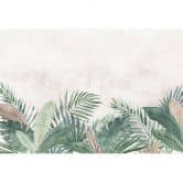 Jungle Leaves Green Watercolour | Jungle Fototapet - Bloomery Decor 