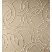 Fototapete Abstrakte Ringe beige | Geometrische Tapete - Grande 