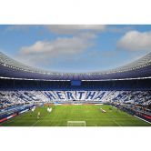 Fußball-Fototapete Hertha BSC - Hertha Choreo in der Ostkurve 