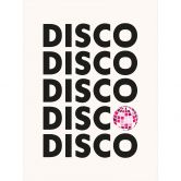 Fototapete Retro Disco Vibes Typografie - Kerr-Dineen 