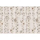 Owls in the birch forest wallpaper - Kikki Belle 