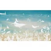 Wall Mural Underwater World Paradise - Ombre - Kikki Belle 