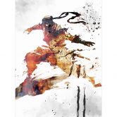 Fotobehang Vliegende ninja - Kulik 