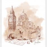 Papier peint photo Love your City - London 