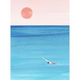 Fototapete Rivers - Sunset Swim 