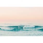 Fototapete Blaues Meer trifft auf rosa Himmel in Griechenland - Sisi & Seb 
