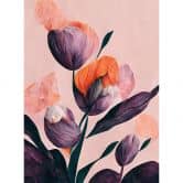 Fototapet Treechild - Lilac Tulips 