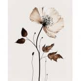 Wall Mural Cream Dried Flowers - Treechild 