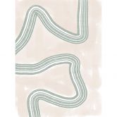 Fototapete Moderne Kunst - Abstracto Twist - uplusmestudio 