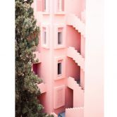 Wall Mural Zwart - Meditteranean Architecture 