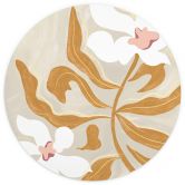 Behangcirkel Arty Guava - Flower Play - vliesbehang/zelfklevend vliesbehang 